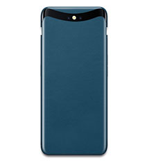 Funda Dura Plastico Rigida Mate Twill para Oppo Find X Super Flash Edition Azul