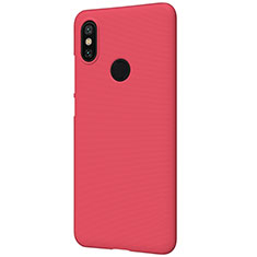 Funda Dura Plastico Rigida Perforada para Xiaomi Mi 6X Rojo