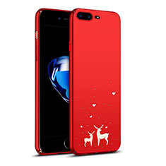 Funda Dura Plastico Rigida Reno para Apple iPhone 8 Plus Rojo