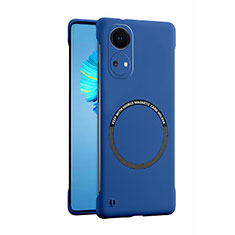 Funda Dura Plastico Rigida Sin Marco Carcasa Mate con Mag-Safe Magnetic para Huawei Honor X7 Azul