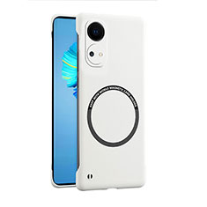 Funda Dura Plastico Rigida Sin Marco Carcasa Mate con Mag-Safe Magnetic para Huawei Honor X7 Blanco