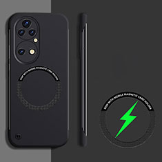 Funda Dura Plastico Rigida Sin Marco Carcasa Mate con Mag-Safe Magnetic para Huawei P50 Negro