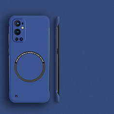 Funda Dura Plastico Rigida Sin Marco Carcasa Mate con Mag-Safe Magnetic para OnePlus 9 Pro 5G Azul