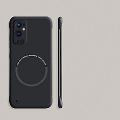 Funda Dura Plastico Rigida Sin Marco Carcasa Mate con Mag-Safe Magnetic para OnePlus 9 Pro 5G Negro