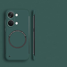 Funda Dura Plastico Rigida Sin Marco Carcasa Mate con Mag-Safe Magnetic para OnePlus Ace 2V 5G Verde