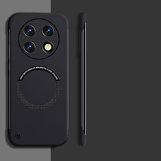 Funda Dura Plastico Rigida Sin Marco Carcasa Mate con Mag-Safe Magnetic para Oppo A2 Pro 5G Negro