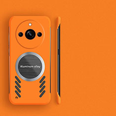 Funda Dura Plastico Rigida Sin Marco Carcasa Mate con Mag-Safe Magnetic para Realme 11 Pro 5G Naranja