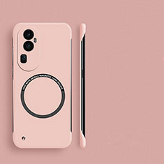 Funda Dura Plastico Rigida Sin Marco Carcasa Mate con Mag-Safe Magnetic S02 para Oppo Reno10 Pro+ Plus 5G Rosa