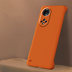 Funda Dura Plastico Rigida Sin Marco Carcasa Mate P01 para Huawei Honor 50 5G Naranja