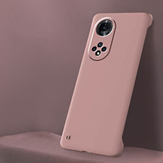 Funda Dura Plastico Rigida Sin Marco Carcasa Mate P01 para Huawei Honor 50 5G Oro Rosa