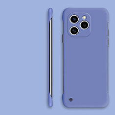 Funda Dura Plastico Rigida Sin Marco Carcasa Mate P01 para Huawei Honor 60 SE 5G Gris Lavanda