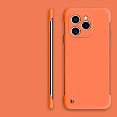 Funda Dura Plastico Rigida Sin Marco Carcasa Mate P01 para Huawei Honor 60 SE 5G Naranja