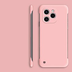 Funda Dura Plastico Rigida Sin Marco Carcasa Mate P01 para Huawei Honor 60 SE 5G Rosa