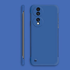 Funda Dura Plastico Rigida Sin Marco Carcasa Mate P01 para Huawei Honor 70 5G Azul