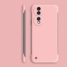 Funda Dura Plastico Rigida Sin Marco Carcasa Mate P01 para Huawei Honor 70 5G Oro Rosa