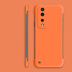 Funda Dura Plastico Rigida Sin Marco Carcasa Mate P01 para Huawei Honor 70 Pro 5G Naranja