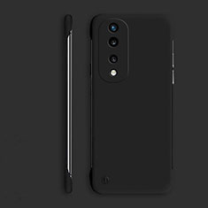 Funda Dura Plastico Rigida Sin Marco Carcasa Mate P01 para Huawei Honor 70 Pro 5G Negro