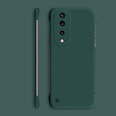 Funda Dura Plastico Rigida Sin Marco Carcasa Mate P01 para Huawei Honor 70 Pro 5G Verde Noche