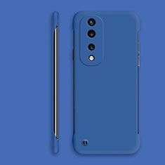 Funda Dura Plastico Rigida Sin Marco Carcasa Mate P01 para Huawei Honor 70 Pro+ Plus 5G Azul