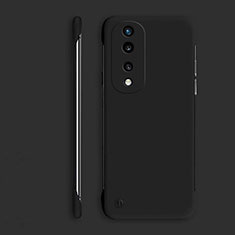 Funda Dura Plastico Rigida Sin Marco Carcasa Mate P01 para Huawei Honor 70 Pro+ Plus 5G Negro