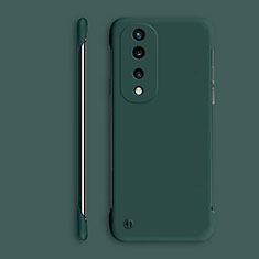 Funda Dura Plastico Rigida Sin Marco Carcasa Mate P01 para Huawei Honor 70 Pro+ Plus 5G Verde Noche