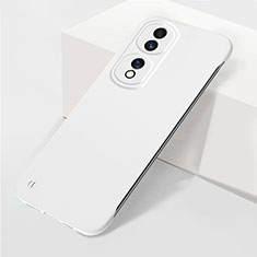 Funda Dura Plastico Rigida Sin Marco Carcasa Mate P01 para Huawei Honor 80 Pro Flat 5G Blanco