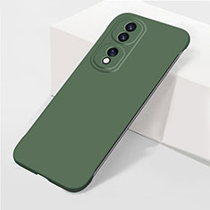 Funda Dura Plastico Rigida Sin Marco Carcasa Mate P01 para Huawei Honor 80 Pro Flat 5G Verde Noche