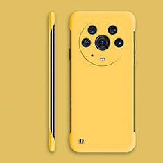 Funda Dura Plastico Rigida Sin Marco Carcasa Mate P01 para Huawei Honor Magic3 Pro 5G Amarillo