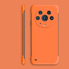 Funda Dura Plastico Rigida Sin Marco Carcasa Mate P01 para Huawei Honor Magic3 Pro 5G Naranja