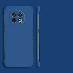 Funda Dura Plastico Rigida Sin Marco Carcasa Mate P01 para OnePlus 11 5G Azul