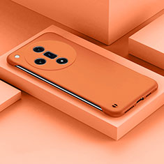 Funda Dura Plastico Rigida Sin Marco Carcasa Mate P01 para Oppo Find X7 5G Naranja