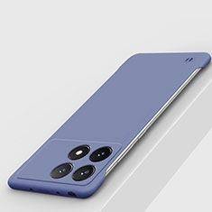 Funda Dura Plastico Rigida Sin Marco Carcasa Mate P01 para Xiaomi Redmi K70 5G Gris Lavanda