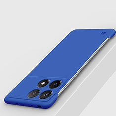 Funda Dura Plastico Rigida Sin Marco Carcasa Mate P01 para Xiaomi Redmi K70 Pro 5G Azul