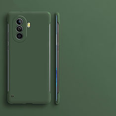 Funda Dura Plastico Rigida Sin Marco Carcasa Mate para Huawei Enjoy 50 Verde Noche