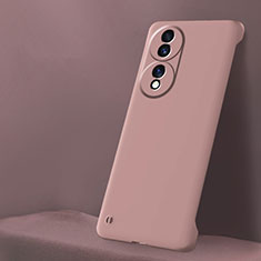 Funda Dura Plastico Rigida Sin Marco Carcasa Mate para Huawei Honor 70 5G Rosa