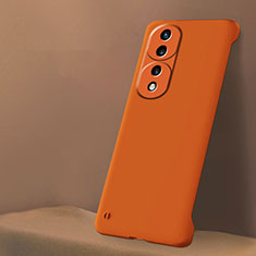 Funda Dura Plastico Rigida Sin Marco Carcasa Mate para Huawei Honor 70 Pro+ Plus 5G Naranja