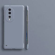 Funda Dura Plastico Rigida Sin Marco Carcasa Mate para Huawei Honor 80 5G Gris