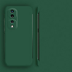 Funda Dura Plastico Rigida Sin Marco Carcasa Mate para Huawei Honor 80 Pro 5G Verde Noche