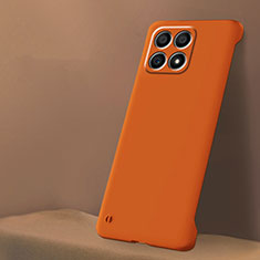 Funda Dura Plastico Rigida Sin Marco Carcasa Mate para Huawei Honor X30i Naranja