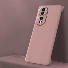 Funda Dura Plastico Rigida Sin Marco Carcasa Mate para Huawei Honor X7b Rosa