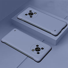 Funda Dura Plastico Rigida Sin Marco Carcasa Mate para Huawei Honor X9 5G Gris Lavanda