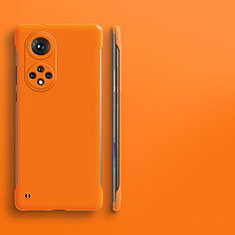 Funda Dura Plastico Rigida Sin Marco Carcasa Mate para Huawei Nova 9 Naranja