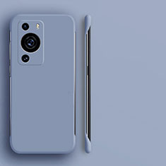 Funda Dura Plastico Rigida Sin Marco Carcasa Mate para Huawei P60 Gris Lavanda