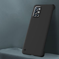 Funda Dura Plastico Rigida Sin Marco Carcasa Mate para OnePlus 9R 5G Negro