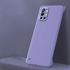 Funda Dura Plastico Rigida Sin Marco Carcasa Mate para OnePlus 9R 5G Purpura Claro