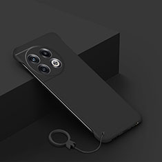 Funda Dura Plastico Rigida Sin Marco Carcasa Mate para OnePlus Ace 2 Pro 5G Negro