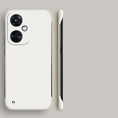 Funda Dura Plastico Rigida Sin Marco Carcasa Mate para OnePlus Nord CE 3 Lite 5G Blanco