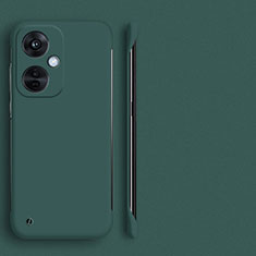 Funda Dura Plastico Rigida Sin Marco Carcasa Mate para OnePlus Nord CE 3 Lite 5G Verde Noche