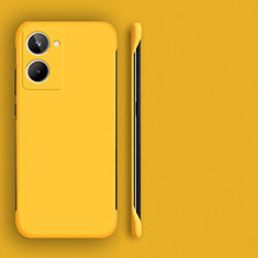 Funda Dura Plastico Rigida Sin Marco Carcasa Mate para Realme 10 4G Amarillo