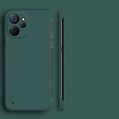 Funda Dura Plastico Rigida Sin Marco Carcasa Mate para Realme 10 5G Verde